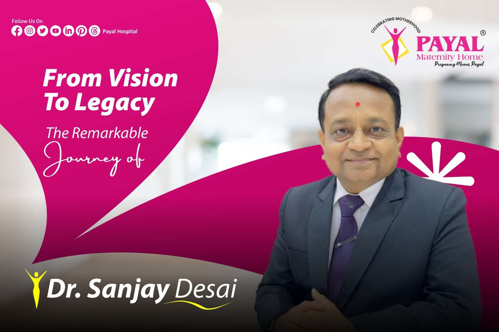 From Vision to Legacy: The Remarkable Journey of Dr. Sanjay Desai