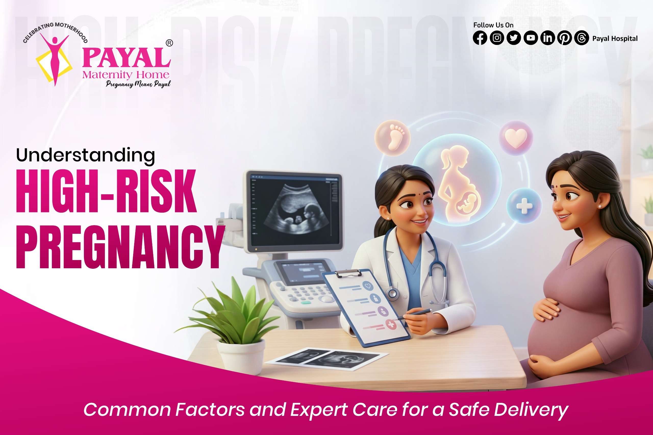 Understanding High-Risk Pregnancy:  Common Factors and Expert Care for a Safe Delivery