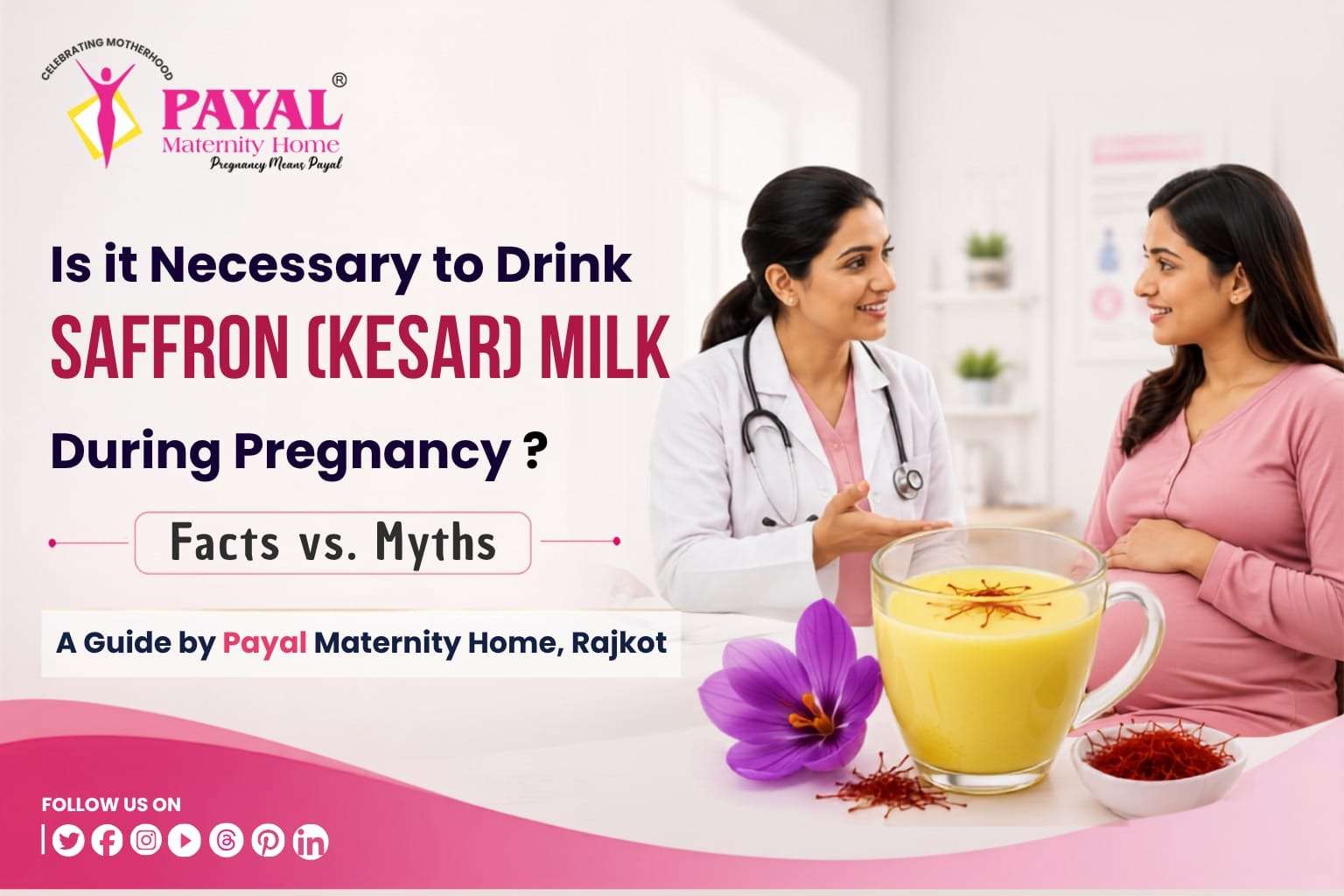 Is it Necessary to Drink Saffron (Kesar) Milk During Pregnancy? Facts vs. Myths